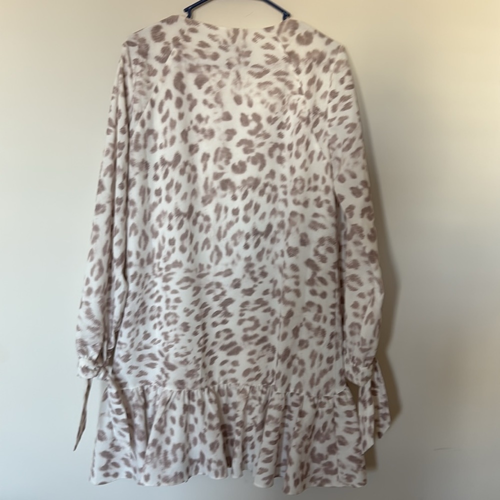 Anthropologie Mare Mare Felix Cheetah Tunic Dress S - Picture 6 of 6